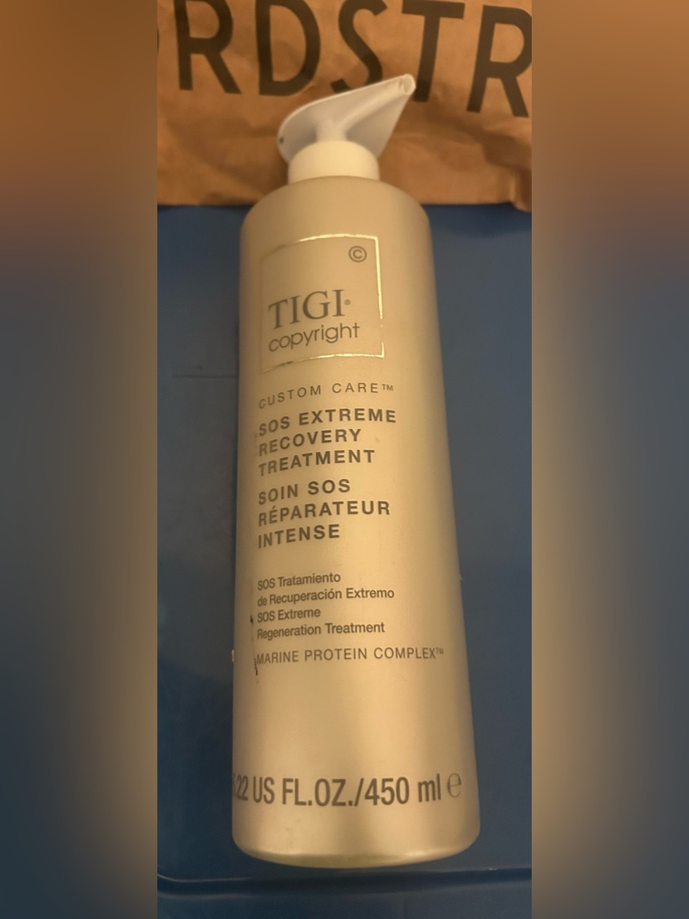 TIGI Copyright SOS Extreme Recovery Treatment - Cream Bottle